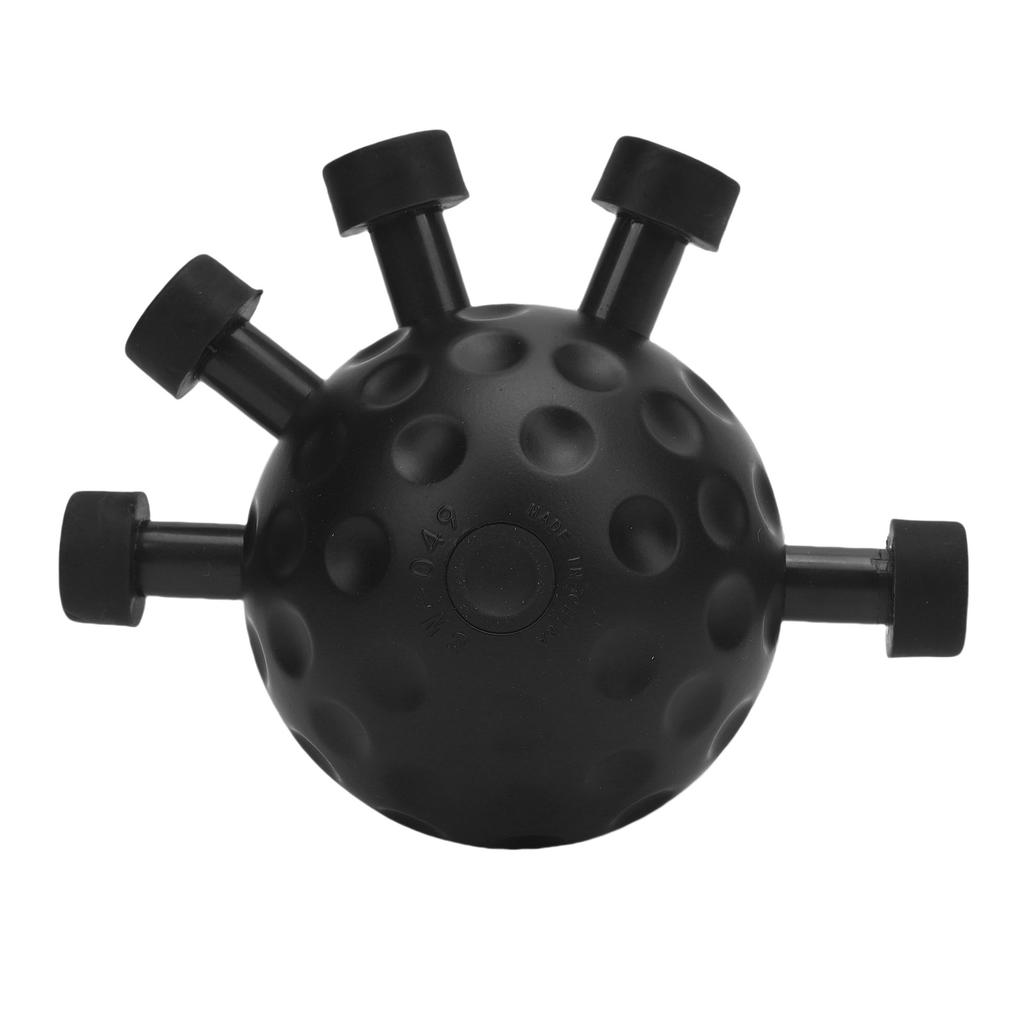 Finger Grip Strengthener Hand Gripper Strengthener 5 Finger Exerciser Trainer for Muscle Building Forearm Strength Black