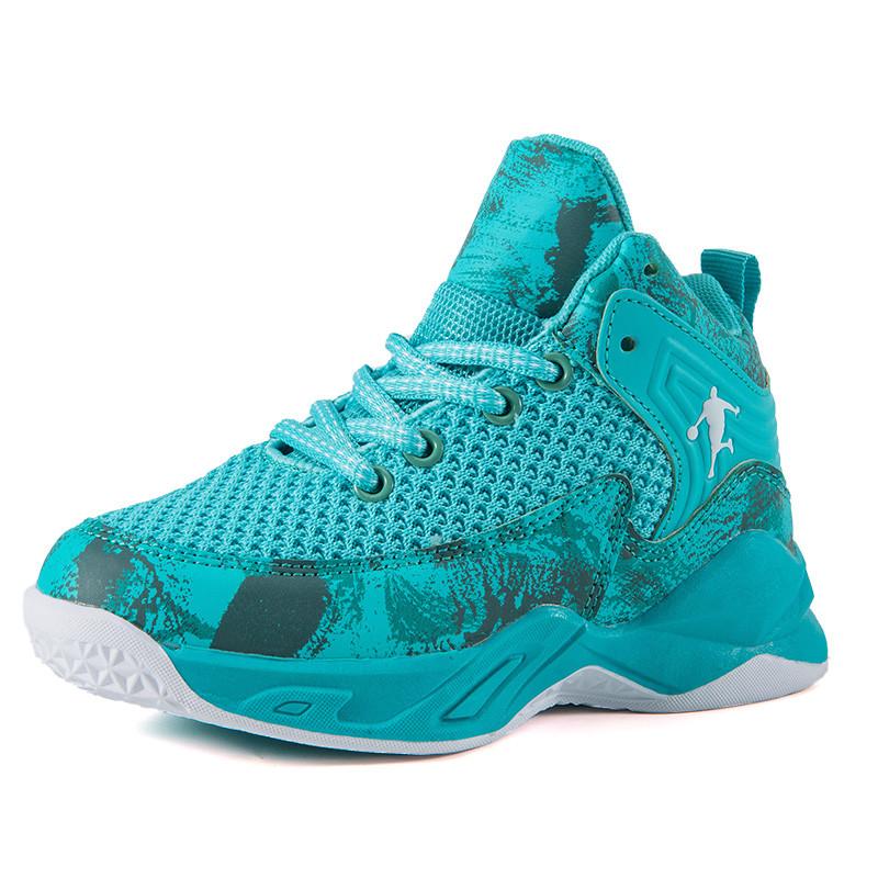 Hot Sale Brand Boys Basketball Shoes for Kids Sneakers Non-slip Children Sports Shoes Breathable Mesh Basketball Sneakers Child