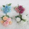 Simulated Small Handle Ball Chrysanthemum Artificial Chrysanthemum Ball Bouquet