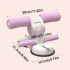 3 Levels Adjustable Suction Cup Sit-Up Aid Portable Exercise Abdominal Foot Immobilizer  Gym