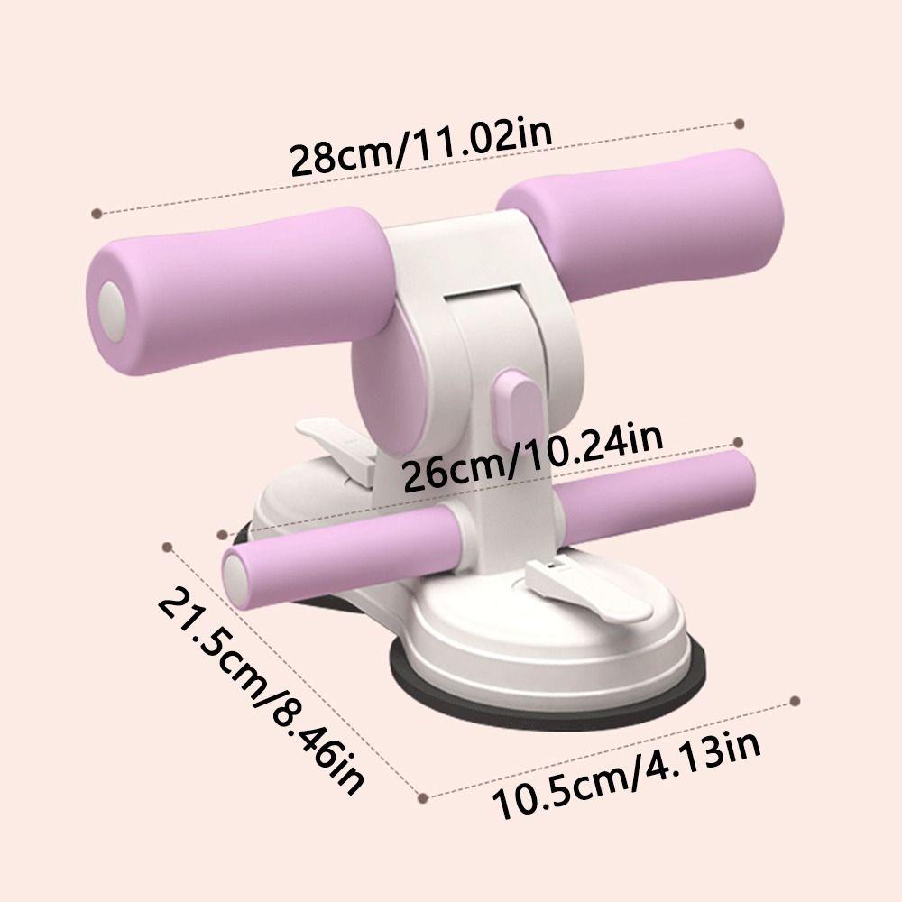 3 Levels Adjustable Suction Cup Sit-Up Aid Portable Exercise Abdominal Foot Immobilizer  Gym