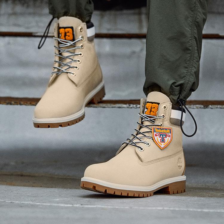 Timberland 6 Inch Outdoor Casual Short Martin Boots Men boots Light-Gray-Brown A2M5BW
