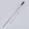 Upgraded Stainless Steel Retractable Camping Canopy Support Pole with Ground Stake