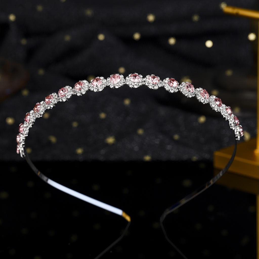 Simple Crystal Women's Hair Bands Fashion Alloy Mori Princess Headband Headdress Party Holiday Jewelry Hair Accessories Tiara