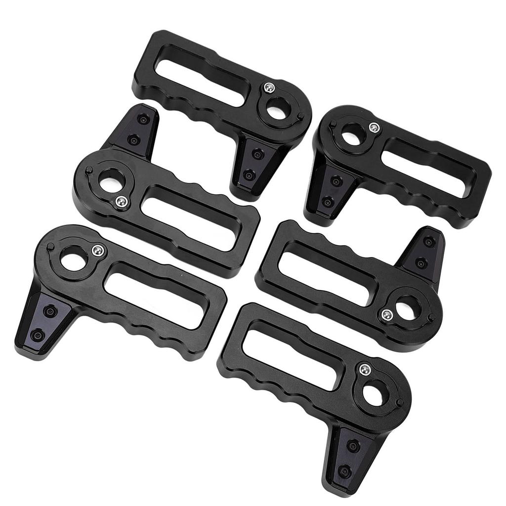 6PCs Hard Top Roof Removal   Handle Replacement for   JL JLU   JT 4xe
