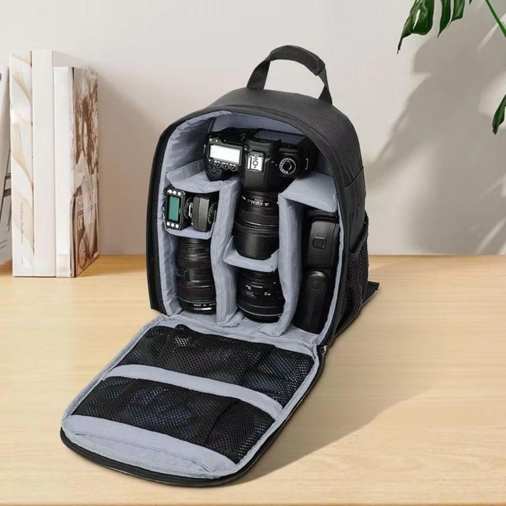 Wear Resistant Camera Bag Multi-functional Camera Lens Pouch Camera Storage Bag  Travel