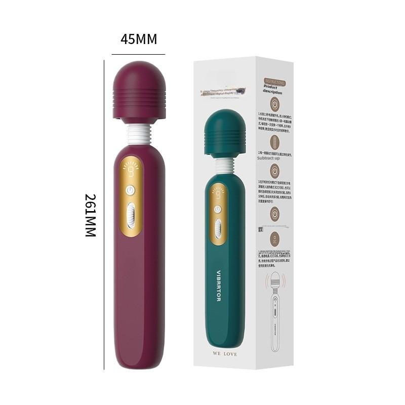 Miro Big Head AV Stick Vibrační masážní masér pro ženy Masturbátor pro dospělé Erotické sexuální produkty