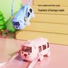 Baby Bus Car Children's Tritan Water Cup with Straw - High-Value Plastic Toy Cup