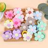 8/16pcs Sunflower Hair Ties Kids Girls Hair Bands Elastic Nylon Headband Floarl Ponytail Holder Hair Accessory for Girls