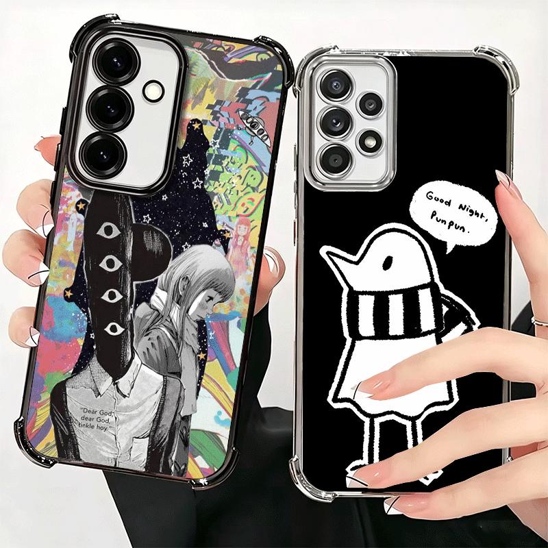 Oyasumi Punpun Anime Soft Phone Case For Samsung A17 A27 A07 A37 A57 A16 A56 A15 A55 A14 A54 A13 A53 A26 A36 A25 A35 A24 A34 A23