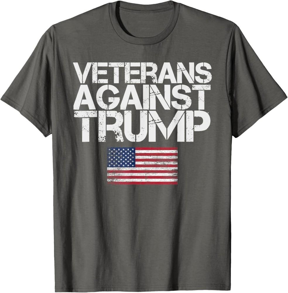 

Veterans Against Trump Tee Military Vets Against Trump Unisex T-Shirt XL