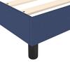 Vidaxl Bed Frame Without Mattress Blue 90X200 Cm Fabric