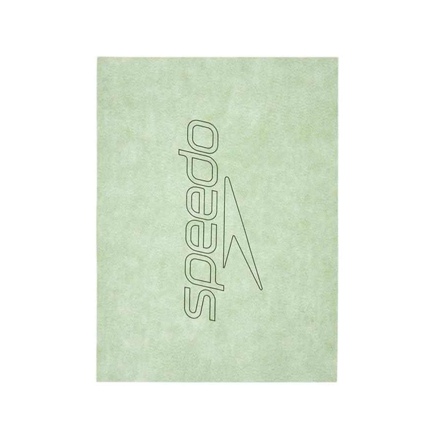 Speedo Stack Micro Chamois Towel Green (M) зелёный