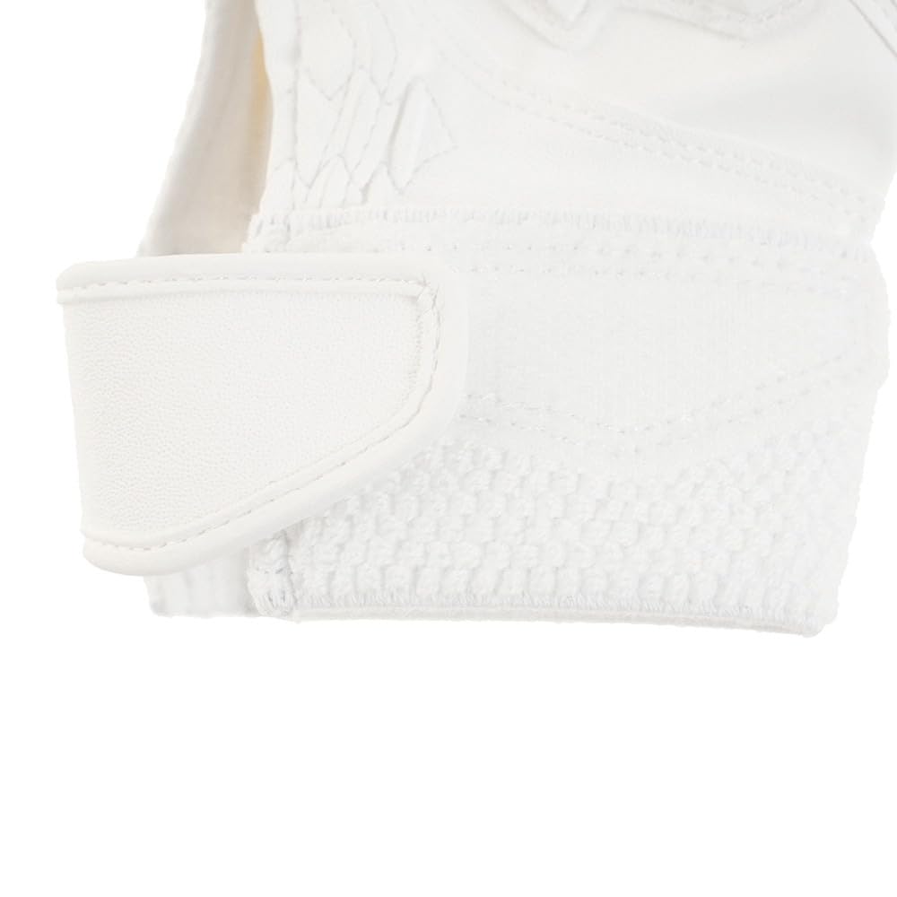 Mizuno Junior Batting Select Nine WG High School Baseball White Gloves, Pair, 1EJEH17010, Approved, (JS/Jr)