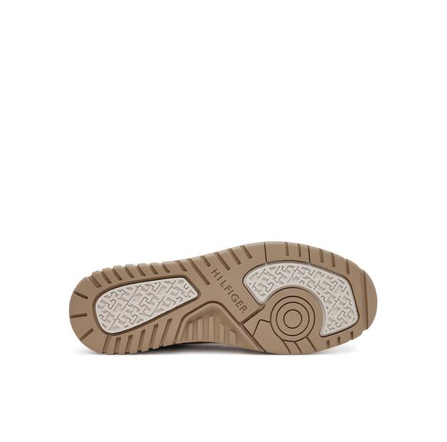 Мужские кроссовки Tommy Hilfiger Th basket better premium mix fm0fm05417 бежевые