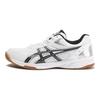 Asics River Cs Anti-Rutsch Trainingssport Badminton Schuhe Unisex Schuhe Weiß Schwarz 1053A034