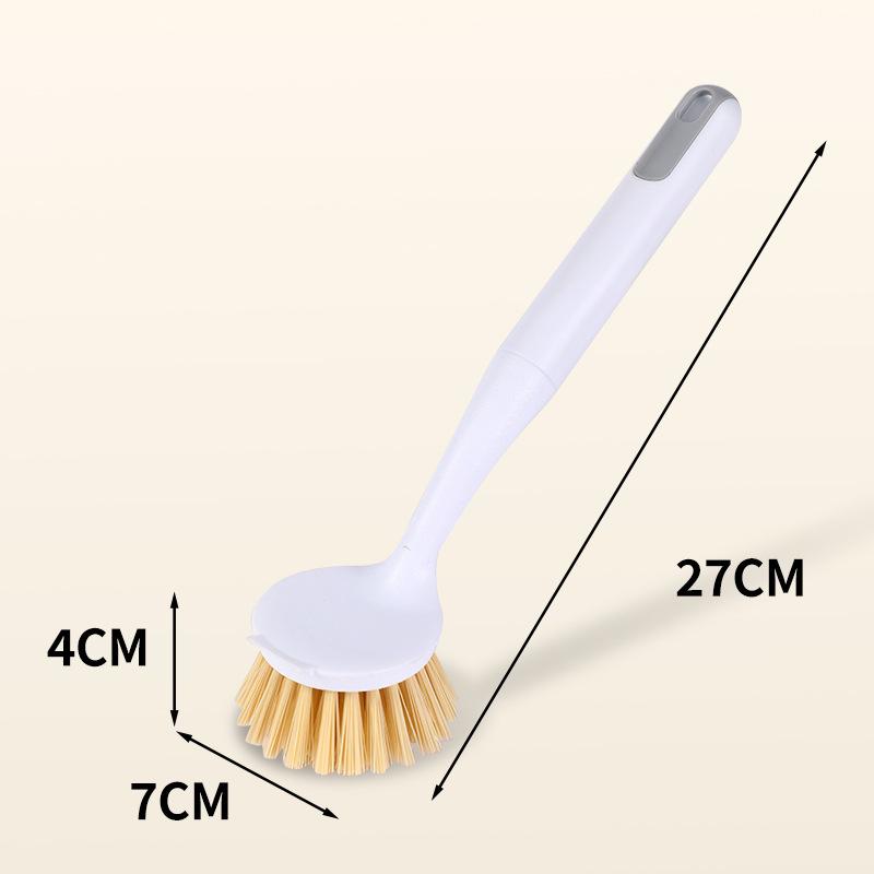 

Легкая роскошная щетка для мытья посуды с длинной ручкой, бытовая кухонная щетка для мытья посуды и плиты Plastic handle type