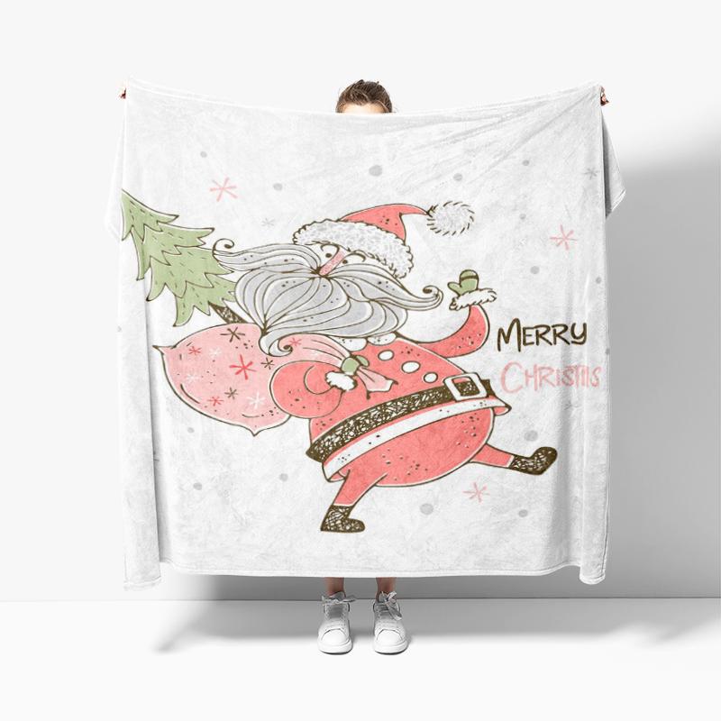 Wohndekoration Plüsch Überwurf Sofadecke Tagesdecke Bett flauschig weiche Decken Dekor Plaid Modern Halloween Frohe Weihnachten Winter