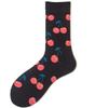 Happy Cherry Lemon Pineapple Strawberry Unisex Fruit Cotton Socks Skateboard Men Fashion Business Hipster Dropship