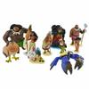 Moana 10pcs Anime Action Figure Toy Dolls Pvc Kids Gift Toys Cake Topper Decor