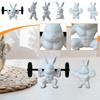 Påskägg Träning 3D-printad Staty Dekoration Prydnad
