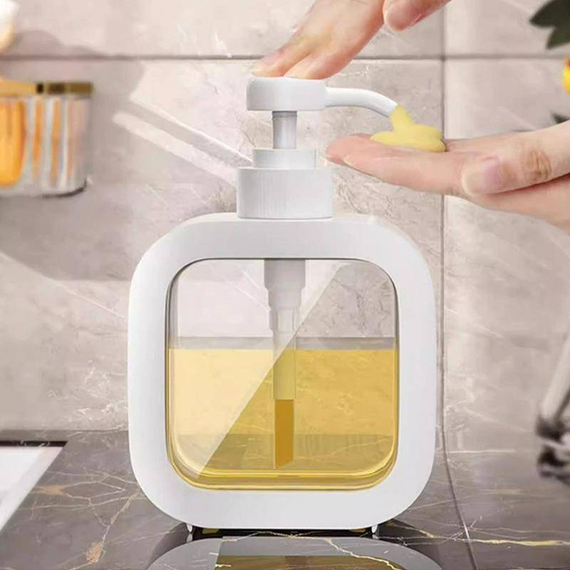 Presă portabilă pentru detergent, gel de duș, dozator de detergent de rufe, sticlă