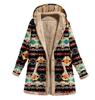 Winter 2023 Women's Cotton & Linen Printed Hooded Sweatshirts and Plush Jackets
