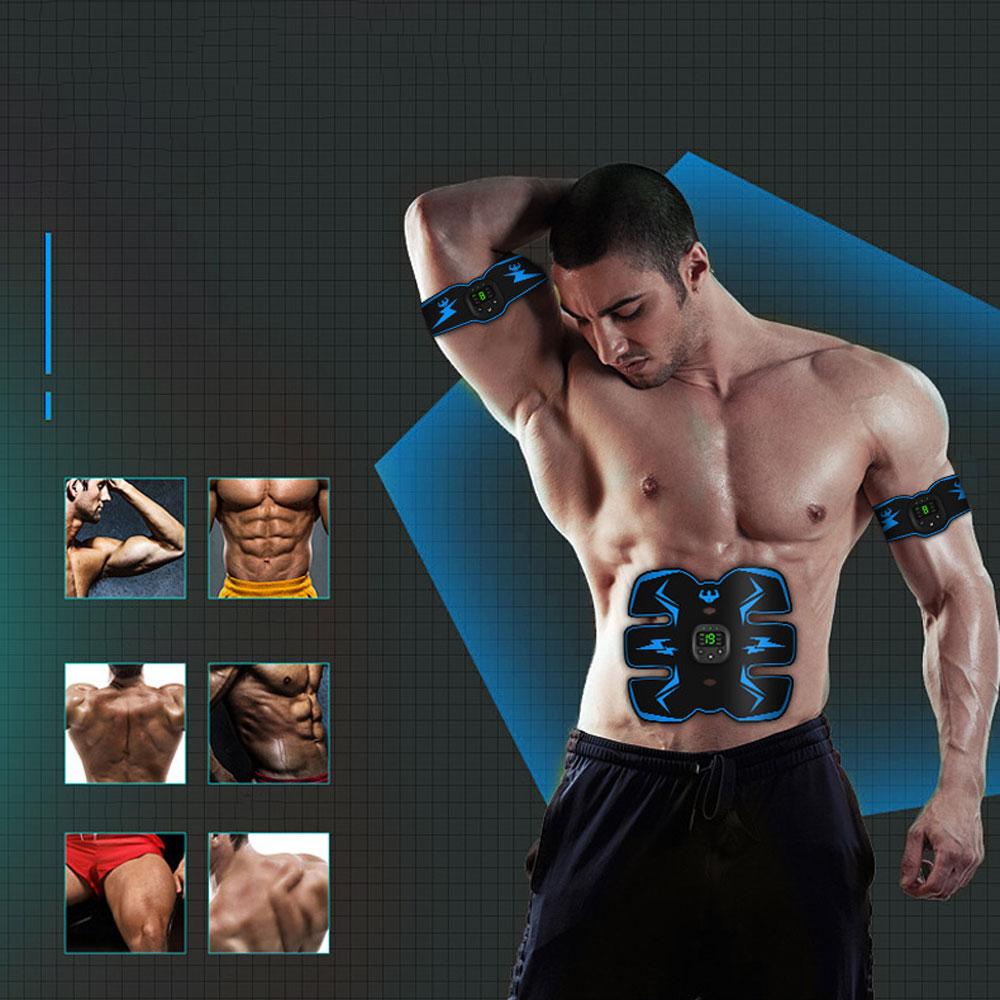 Stimolatore Muscolare Elettrico EMS Cintura Modellante Vita Cintura Portatile Dimagrante Massaggio Allenamento Per Casa Palestra Fitness Attrezzatura Modellante Corpo