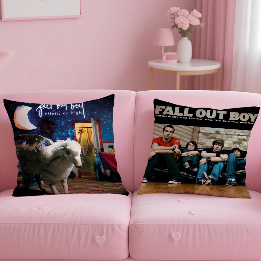 Popular Fffall Out Boyew Cushion Cover Comfortable Reversible Pillow Cover Ideal for Car Sofa Bedroom Beyond