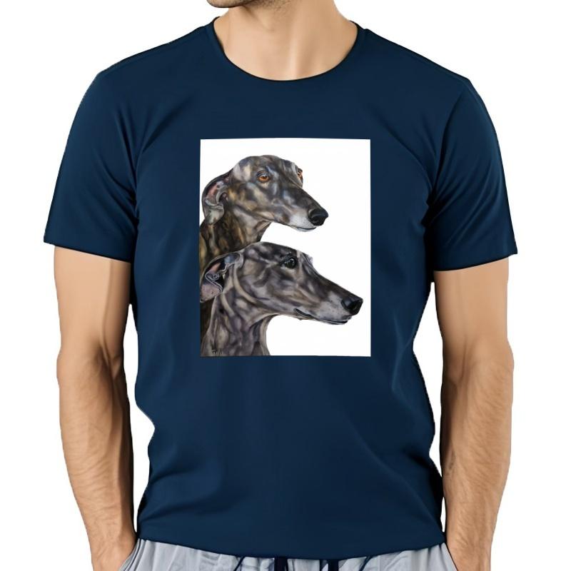 Greyhound T-Shirt For Man Cotton Shirt Funnys Sweat For A Boy