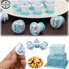Plastic Cake Mold 26 Letter Number Chocolate Baking Tools Non-stick Silicone Cake Mold Jelly And Candy Mold Mold DIY Baking Tool