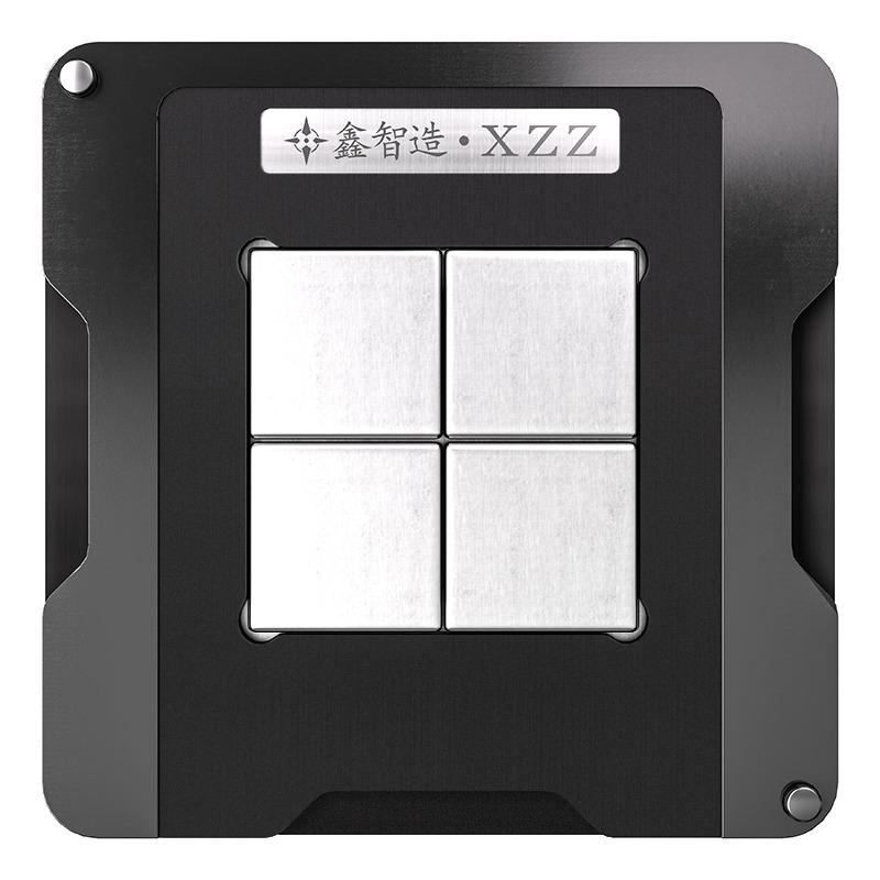 XZZ Präzisions-Reballing-Schablone für DDR5-Speicherchip BGA102 BGA106 Direktheizung Zinnpflanzplattform