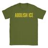 Vintage Abolish ICE TShirts for Unisex Round Neck 100 Cotton T Shirt  Short Sleeve Tee Shirt Gift Idea Clothing