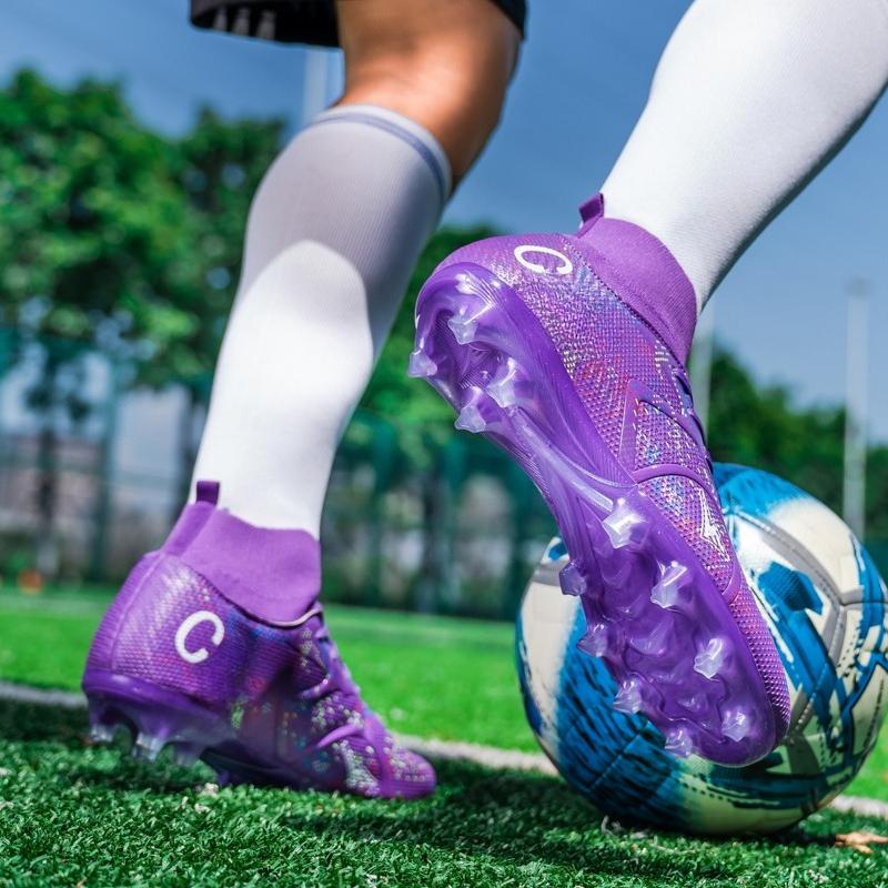 34-46 Kids Football Boots  Large Size Football Shoes AG Artificial Lawn Training Soccer Shoes for Men Boys Soccer Shoes