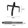 Mixing Paddle for Drill Mud and Paint Mixer Reusable Stirring Round Handle