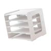 Desk File Paper Organizer Desktop Holder Office Supplies Storage Rack Letter Tray