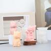 Flexible Silicone Mold Handmade Scented Candle Mould Dragon Shape Aromatherapys Jewelry Mold Home Decoration Mold