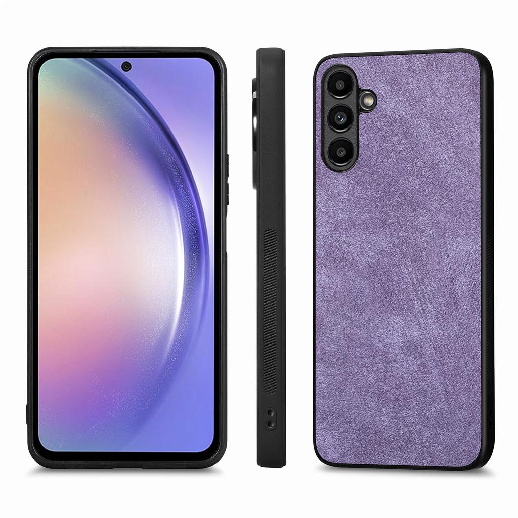 For Samsung Galaxy A36 5G Case Shockproof Slim Retro Leather Phone Back Cover