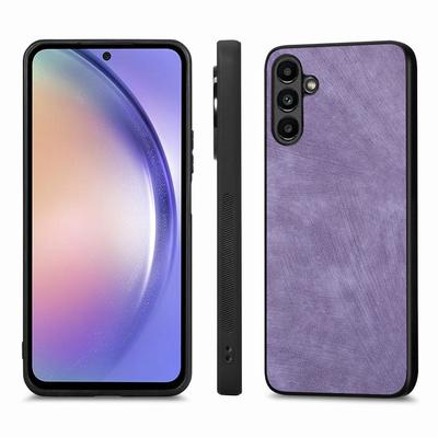 Etui do Samsung Galaxy A55 5G Wstrząsoodporne Smukłe Skórzane Retro Tylne Etui na Telefon