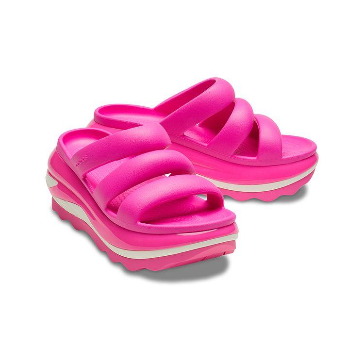 Crocs Classic Light Wheel Slide Sandals Women Sandals Hot-Pink 209842-6TW