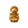 10PCS Gold Resin Elephant Statue for Home Temple Meditation Room Decor 3.3 2.2cm with Fine Detail for Office Living Space