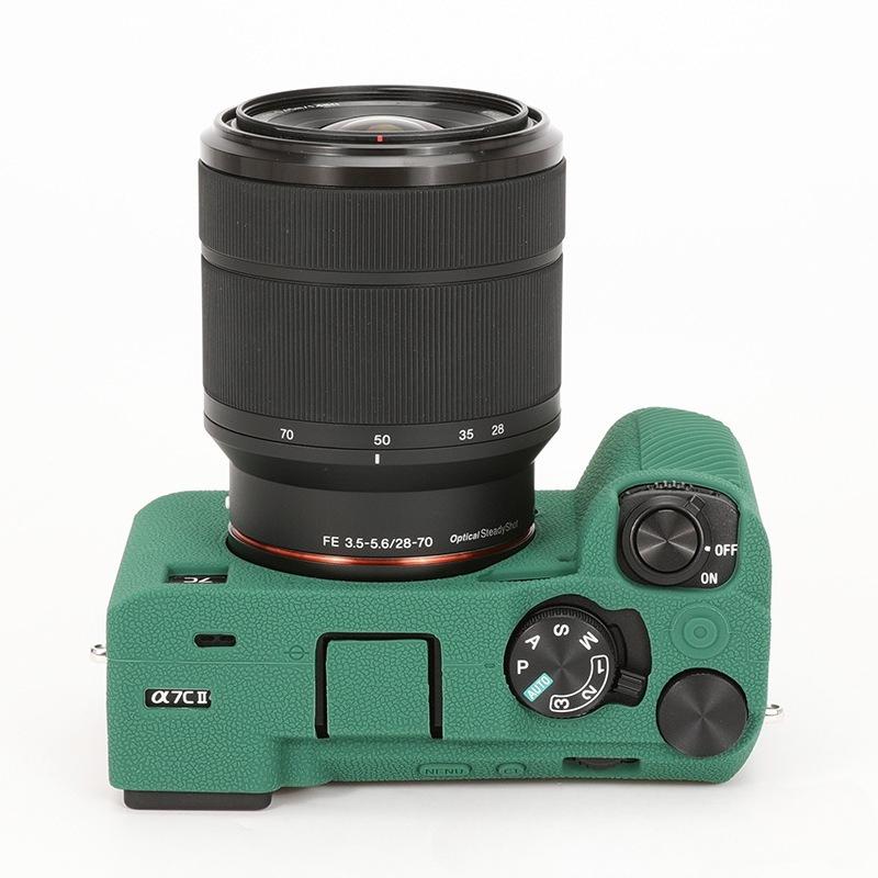 Silicone Cases for Sony A7CR and A7CII, Camera Bags for A7CR Mirrorless Cameras, Anti-Fall Protective Cases for A7CII Cameras