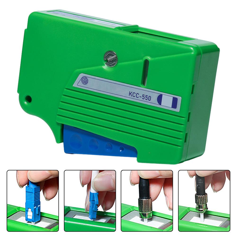 Manual Operation Cassette Fiber Optic Cleaner Optical End Face