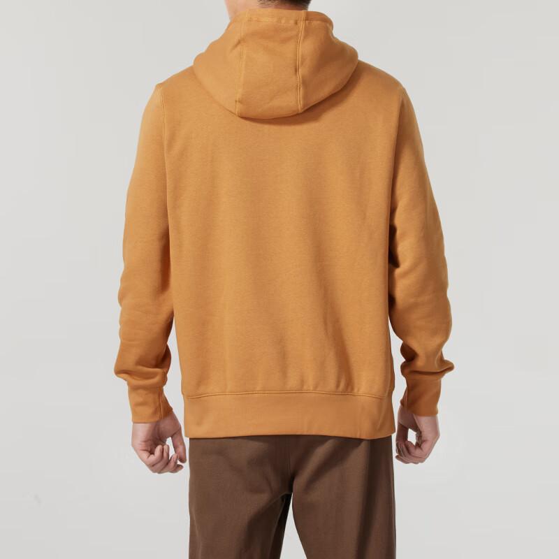 Nike Logo Training Casual Comfortable Hoodie Men Hoodies Brown FZ0872-224