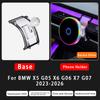 Per BMW Serie 3 5 7 X3X4X5X6X7 G01 G02 G05 G06 G07 G27 G45 G60 G70 -2026 Supporto per Telefono da Auto con Ricarica Wireless Magnetica 15W