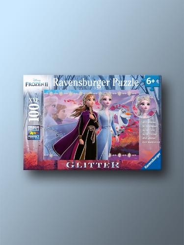 Frozen 2 Brave Sisters XXL Glitter 100 Pieces Ravensburger 6+ Years Puzzle
