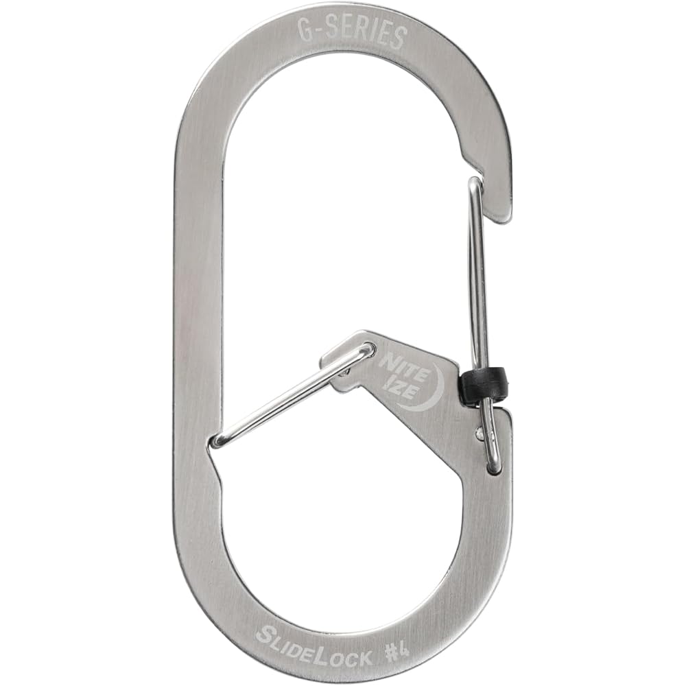 

Nite Ize G-Series Stainless Steel Carabiner Silver 35mm x 75mm x 10mm