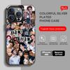 Korean singer  B-bang-chanS Phone Case black IMD Colorful Silver Suitable soft case for iPhone 16 15 14 13 12 11 XS Pro Max