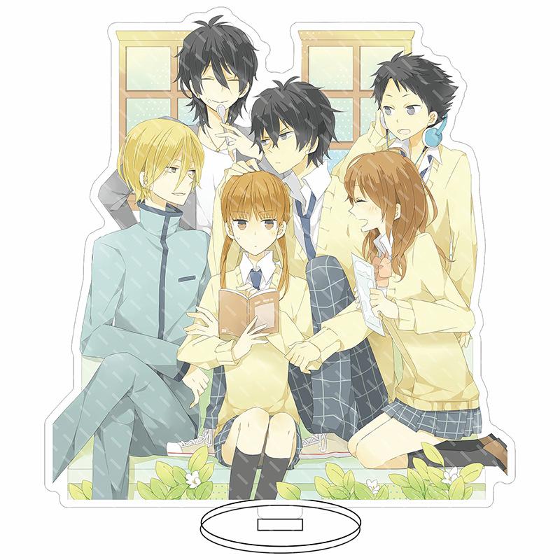 My Little Monster Mizutani Acrylic Stand Model Plate Decoration Desk Figure Display Students Fan Gift Animation Products Couple