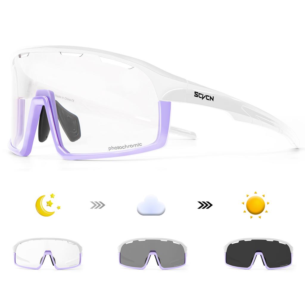 SCVCN Cycling Glasses Outdoor Bicycle Sunglasses for Men UV400 Sports Running Glasses Women MTB Cycling Sunglasses UV400 Hiking